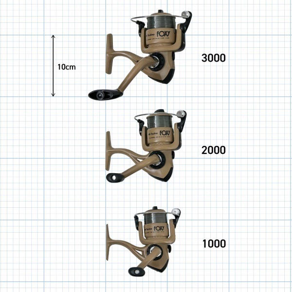 FOXY【ナイロンライン付スピニングリール】